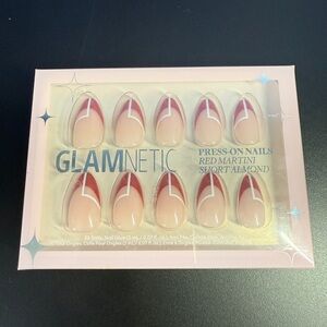 Glamnetic Red Martini Press-On Nails